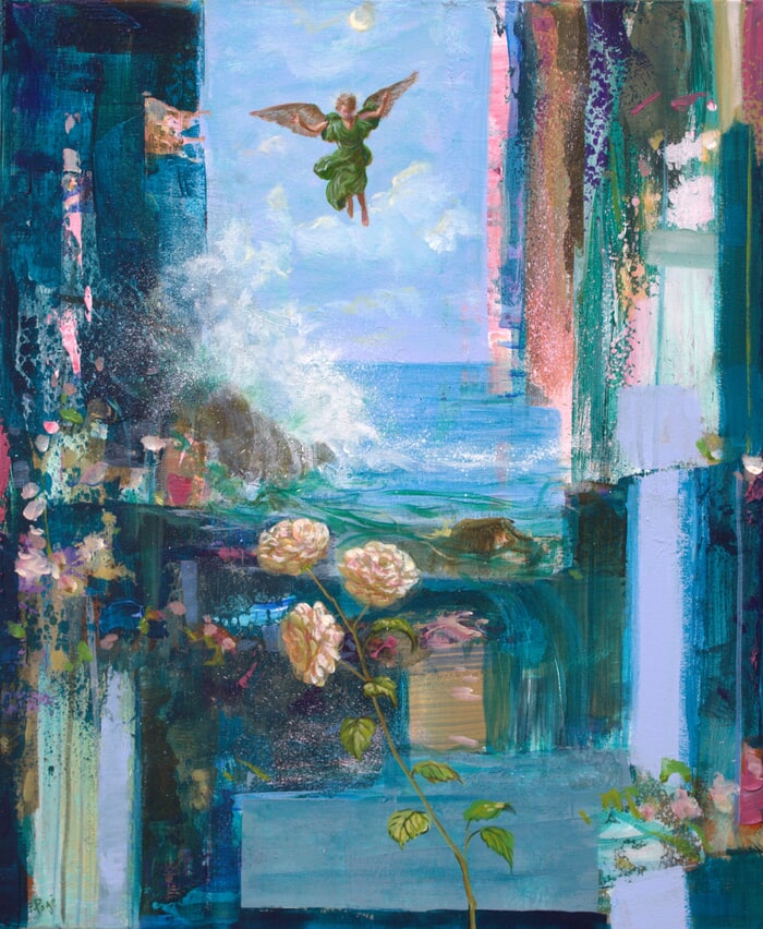 L'origine du monde. Après avoir créé la rose ce fut le lendemain, la création de la vague. Une autre forme de beauté, donc. par François Pagé