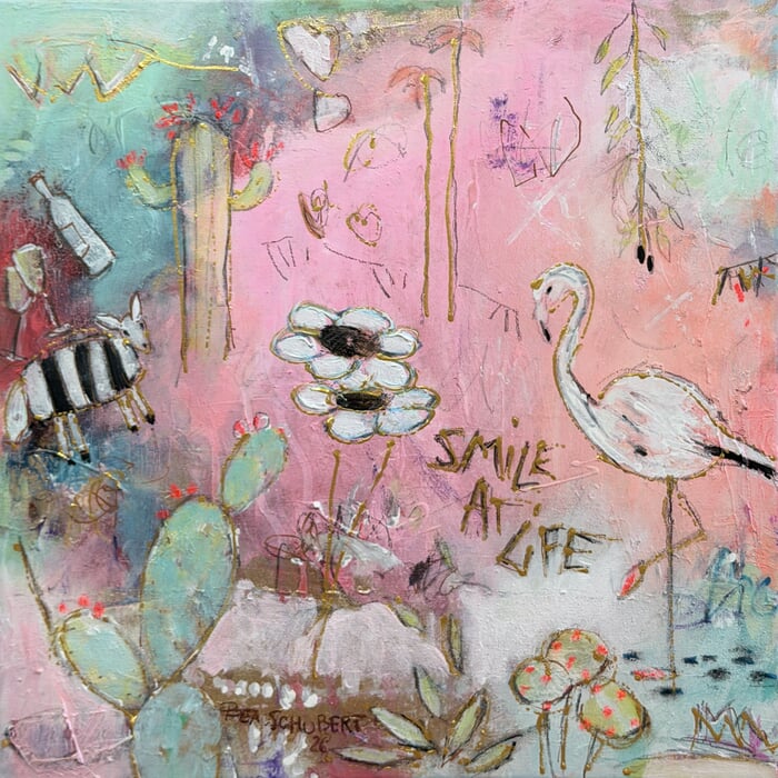 Smile At Life No.3/26 by Bea Garding Schubert