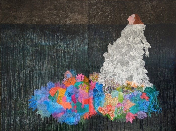 Intrusion X - diptyque von Cécile Duchêne-Malissin