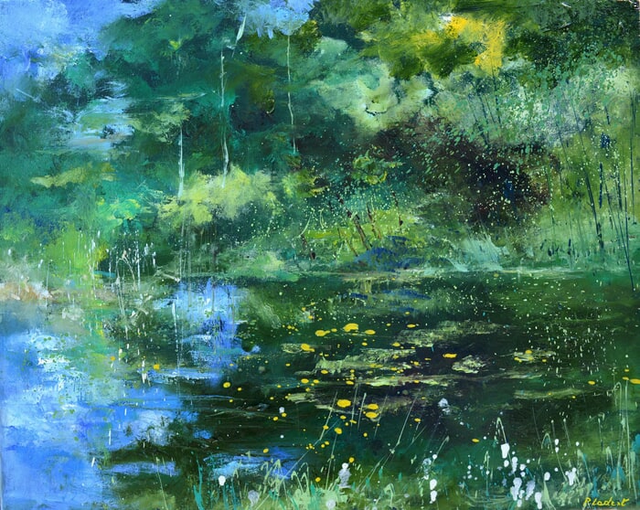 A pond in my garden von Pol Ledent
