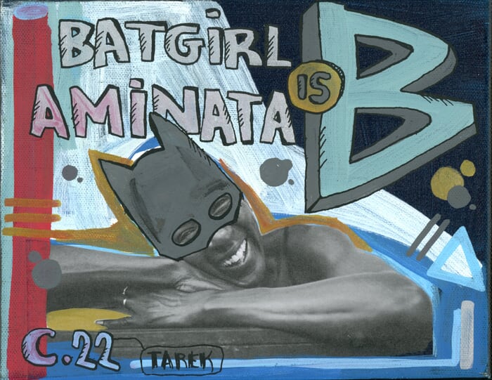 Batgirl is Aminata von Tarek