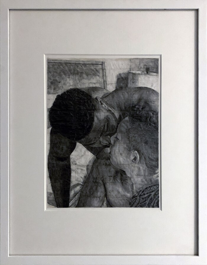 There is never more than a fag paper between them - Marcel and Jin by James Robert Morrison