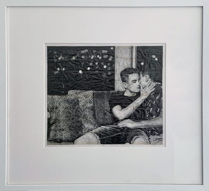There is never more than a fag paper between them - Theo and Oliver by James Robert Morrison