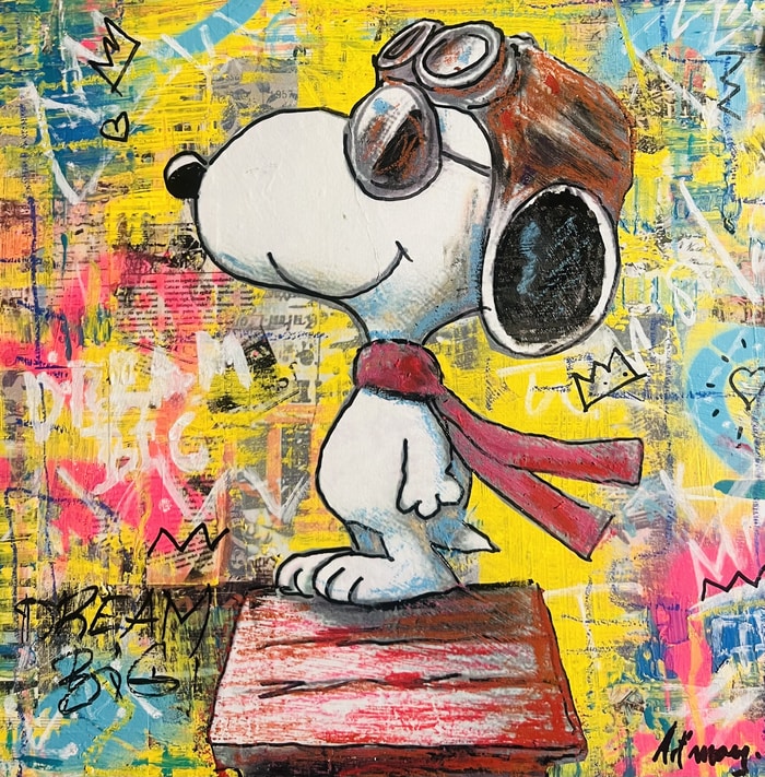 Snoopy le petit aviateur ! by ART'MONY