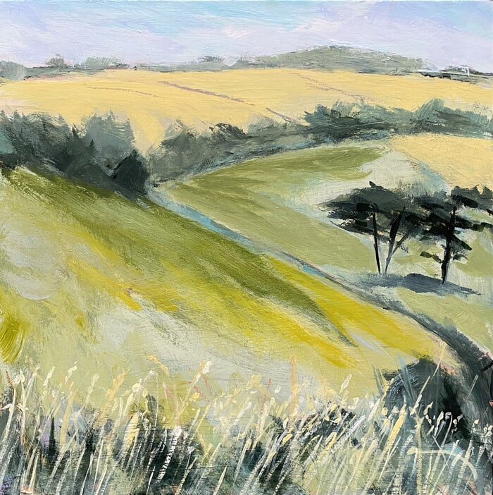 Late Summer Fields von Nikki Wheeler