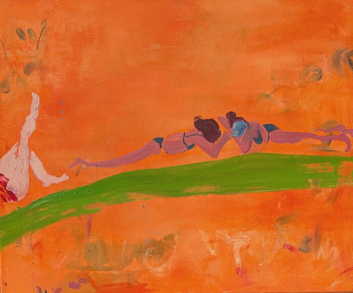 Dreams of green grass by Mim Clavane