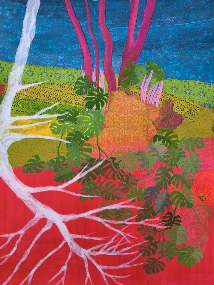 Floraison II by Cécile Duchêne-Malissin
