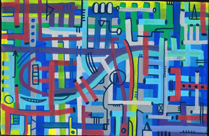 Geometrik art von Tarek