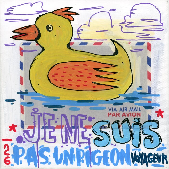 Je ne suis pas un pigeon voyageur von Tarek