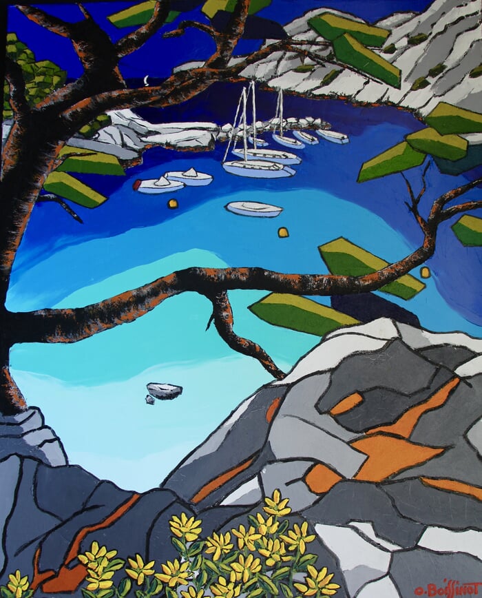 Marseille, calanque de Morgiou V by Olivier Boissinot