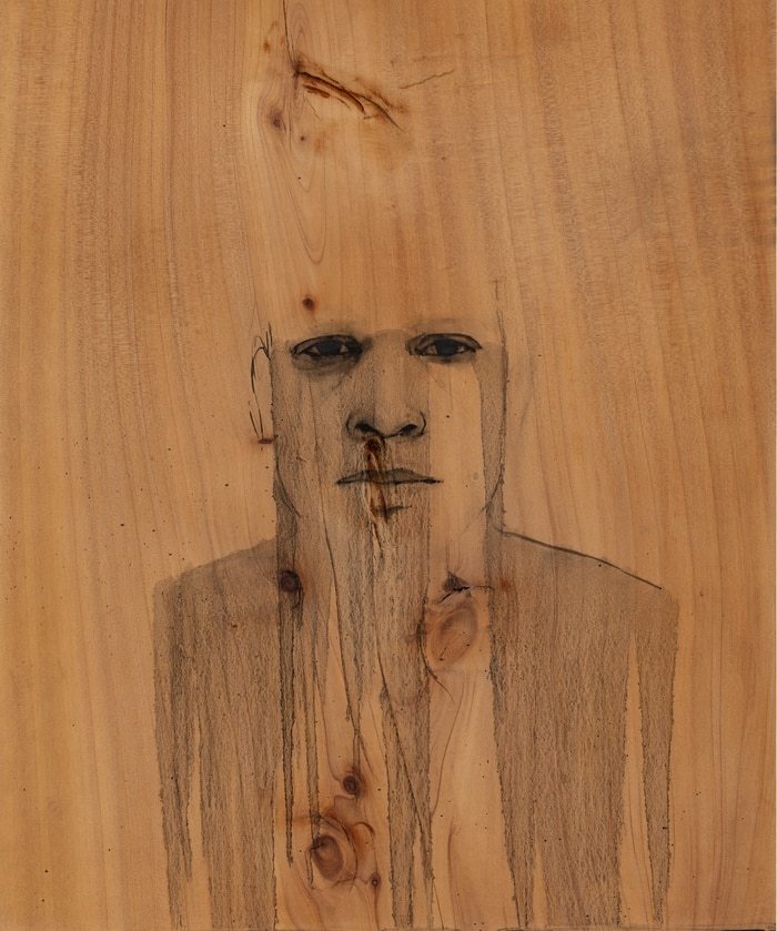 Self Portrait in a Tree (III of III) von John Singletary