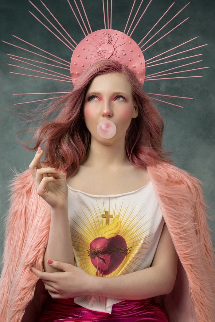 Bubble madona par Mathilde Oscar