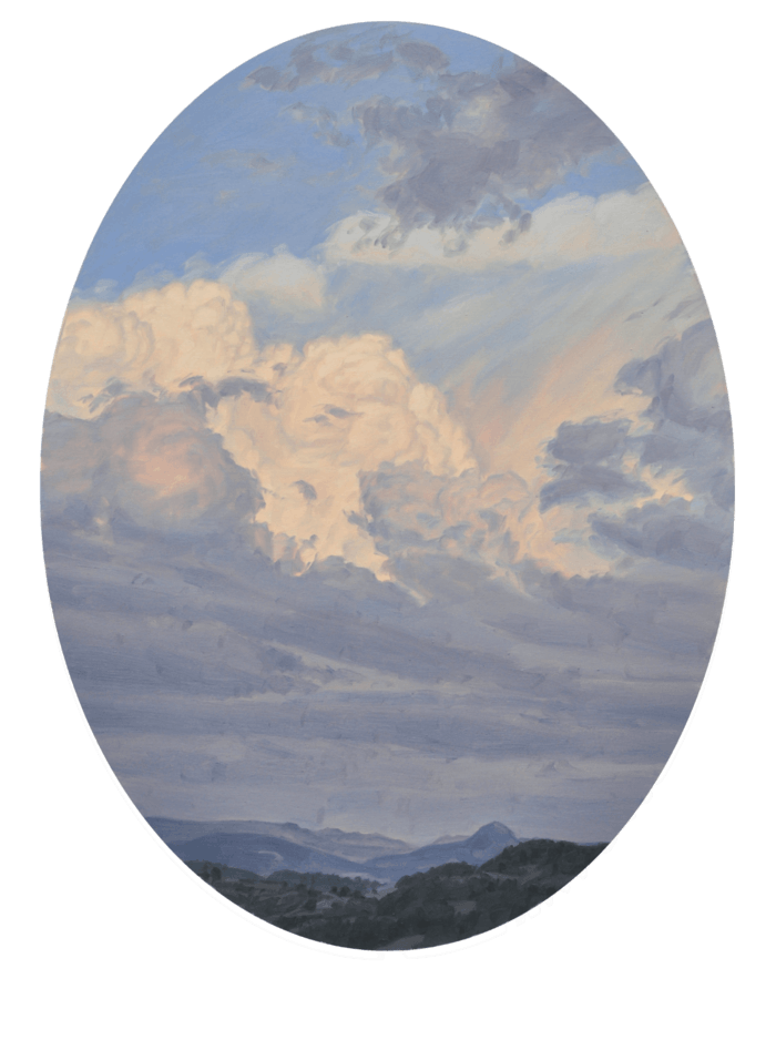 Rising Sky — July 31, 9 pm von Anne Baudequin