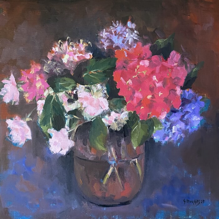 bouquet du jardin 3 par Géraldine Morales