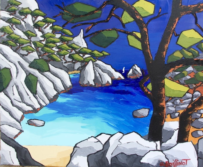 Calanque de Sugiton X by Olivier Boissinot
