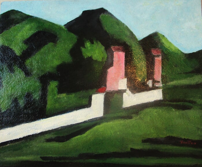 La Cloture Blanche by Michel de Gouttes