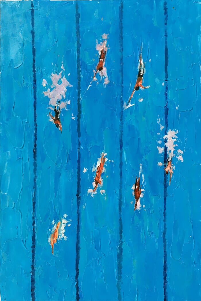 Swimming pool 1628 by Jingshen You