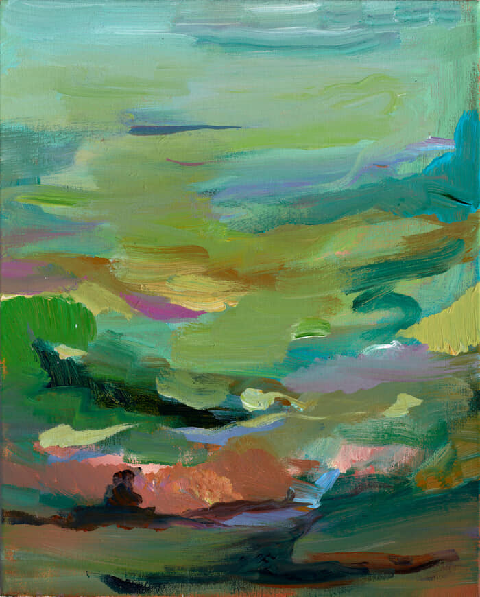 Landscape by Asta Kulikauskaite Krivickiene
