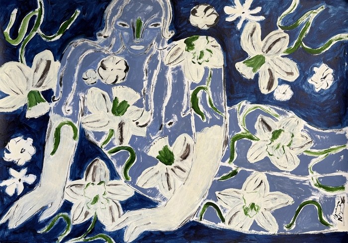 Garden Spirit in Blue no.4 by Agnese Negriba