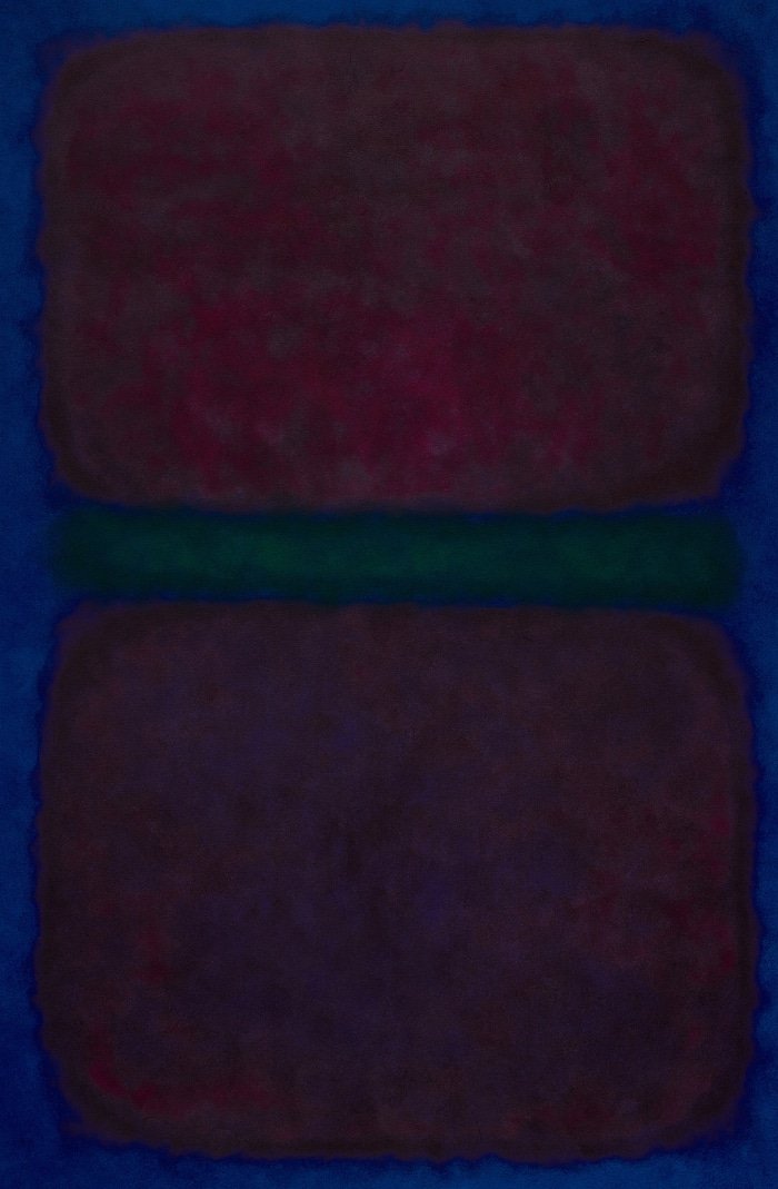 Plum Green Blue by Nataliia Sydorova