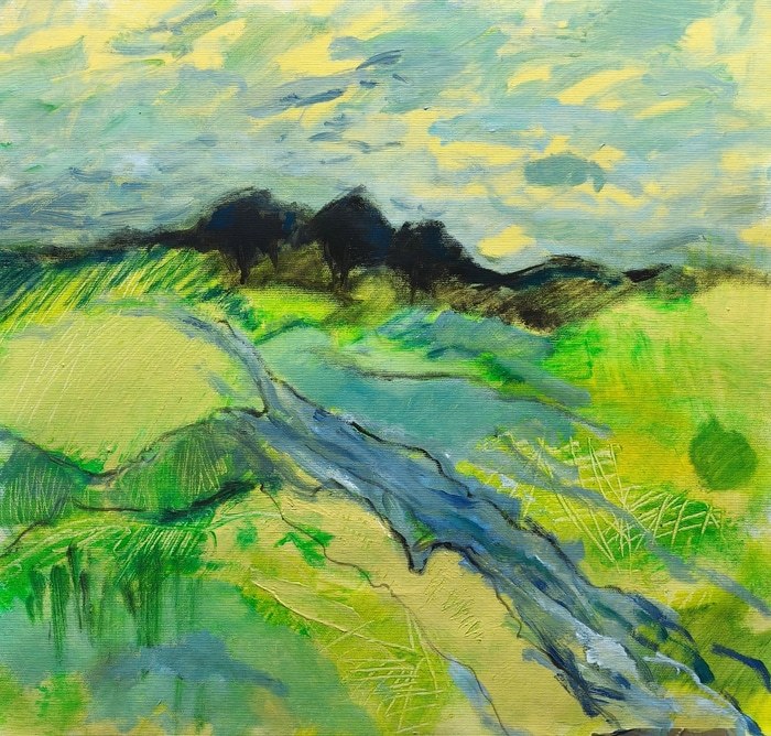 Paysage imaginaire 261025 by Philippe Marlats