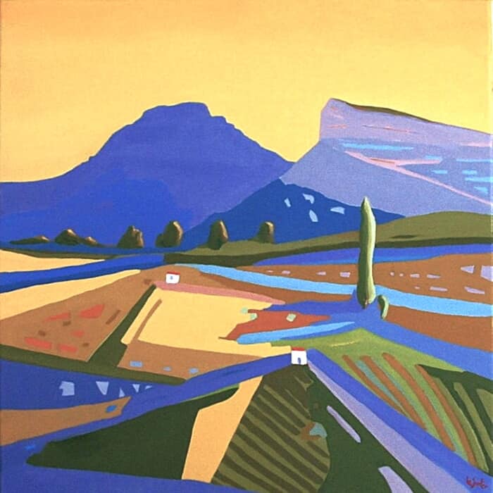 Vineyards in southern France by Jean-Noël Le Junter