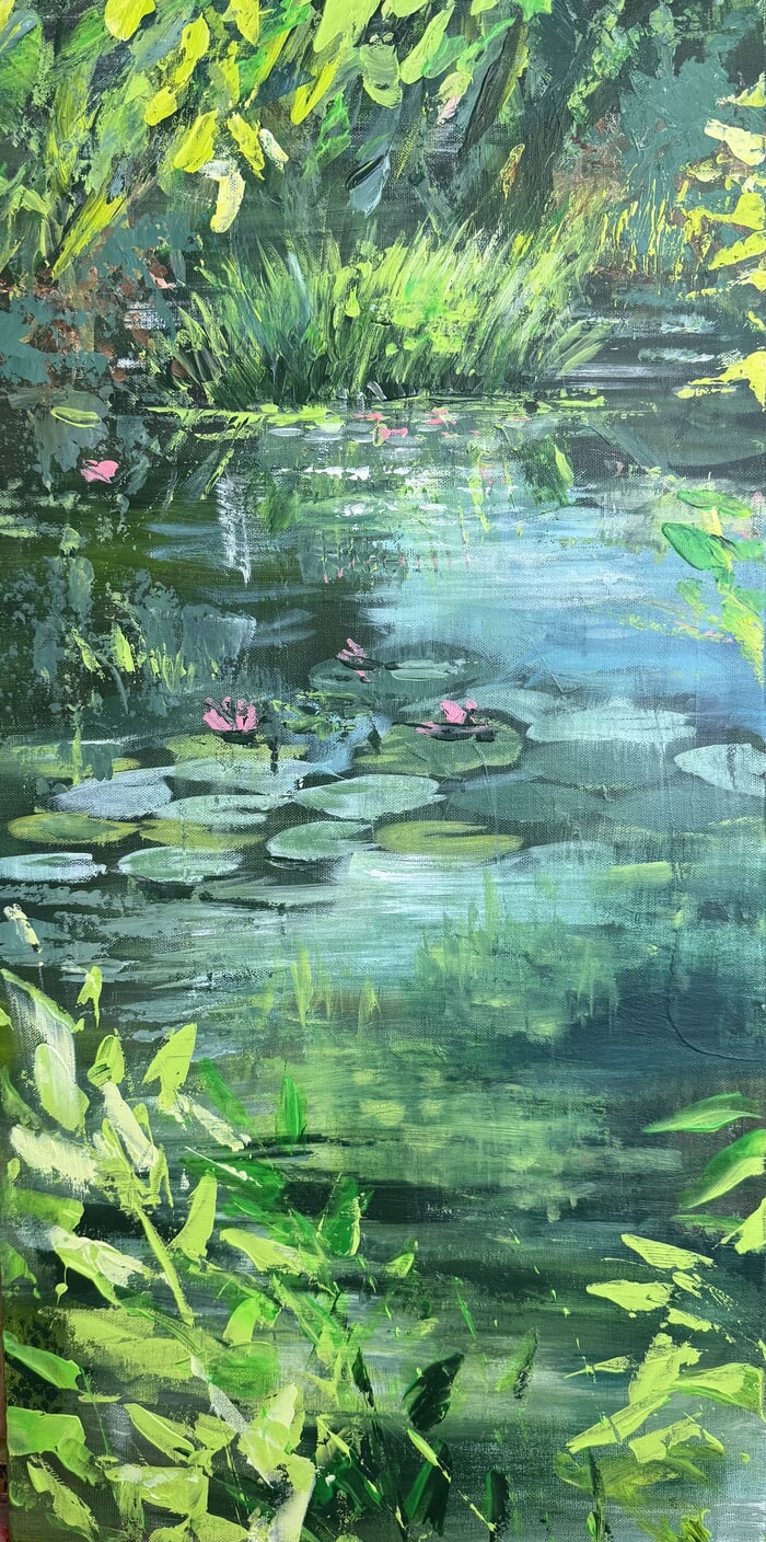 A glimpse in Monet’s garden by Sabine Rusch