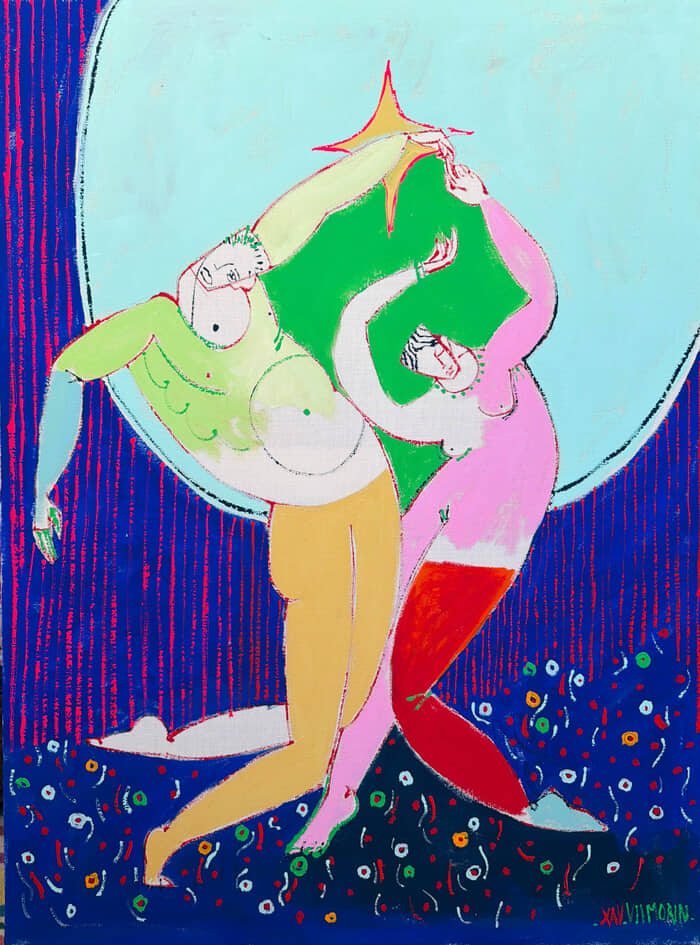 Danse sous les étoiles par Xavier de Vilmorin