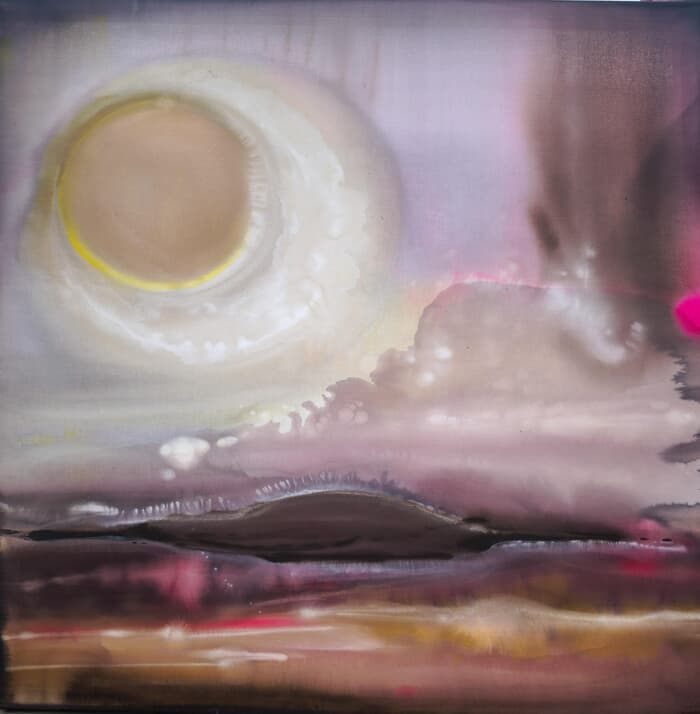 In the clutches of the encroaching night by Vanessa Onuk