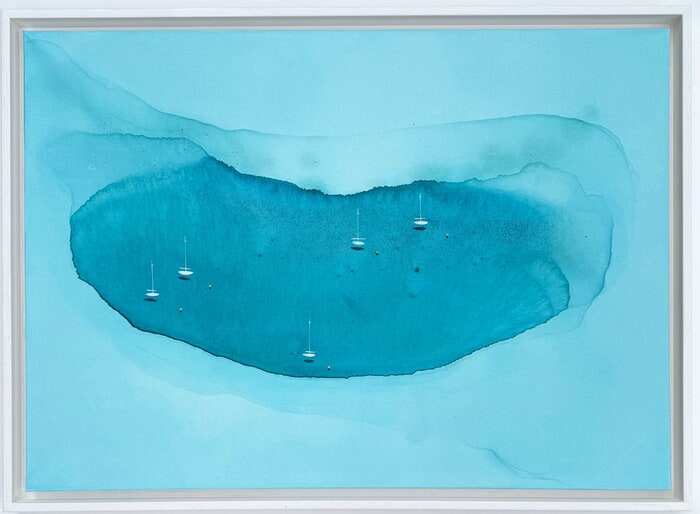 Blue Bay | Tekehau von Yuliya Martynova