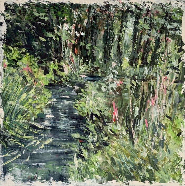 Waiting nearby de river n• 2 by Sabine Rusch