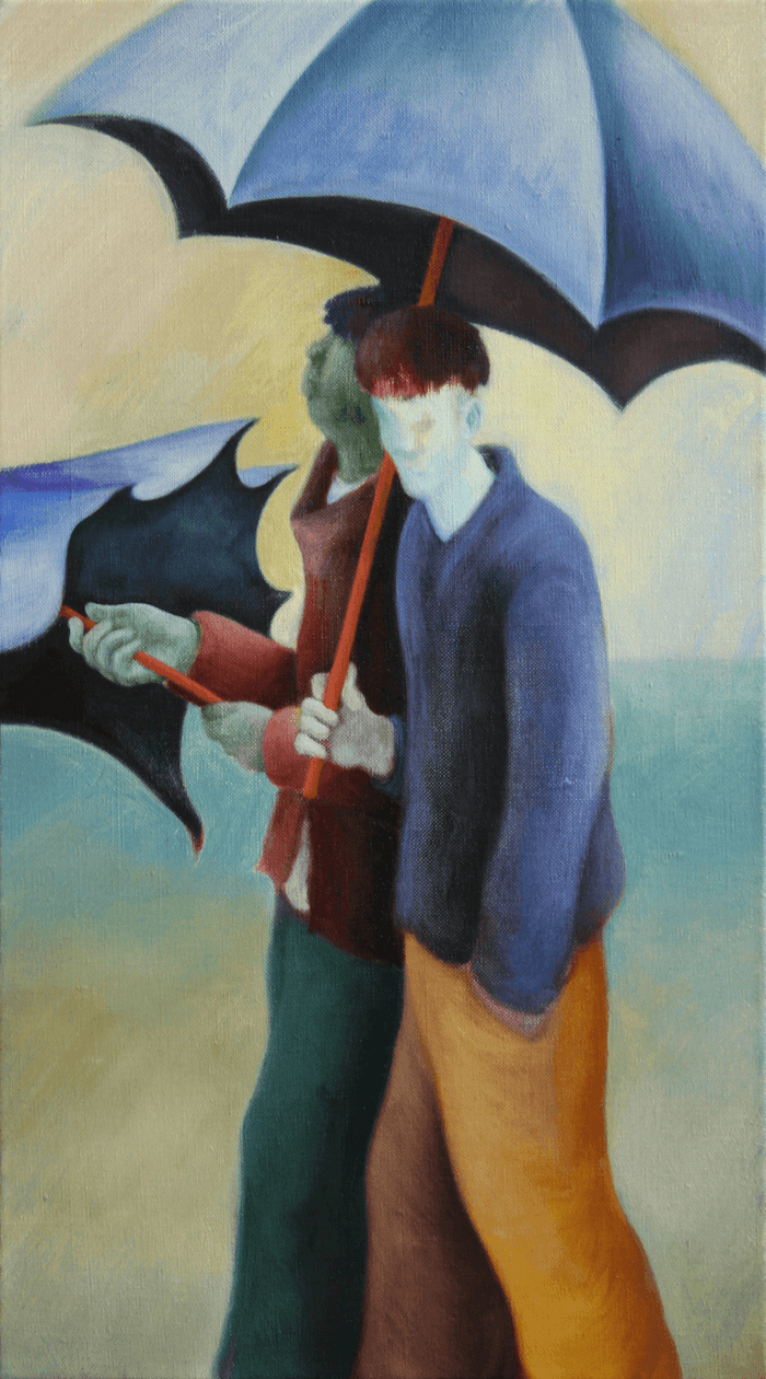 Overcast Seaside by William Fice