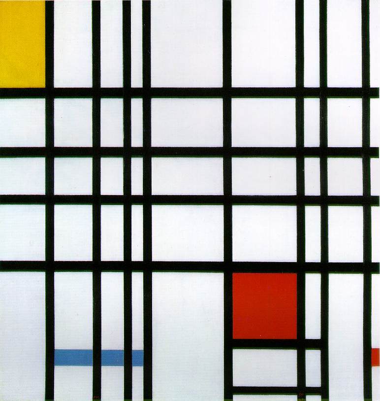 Piet Mondrian - Color Block Harmony | Rise Art